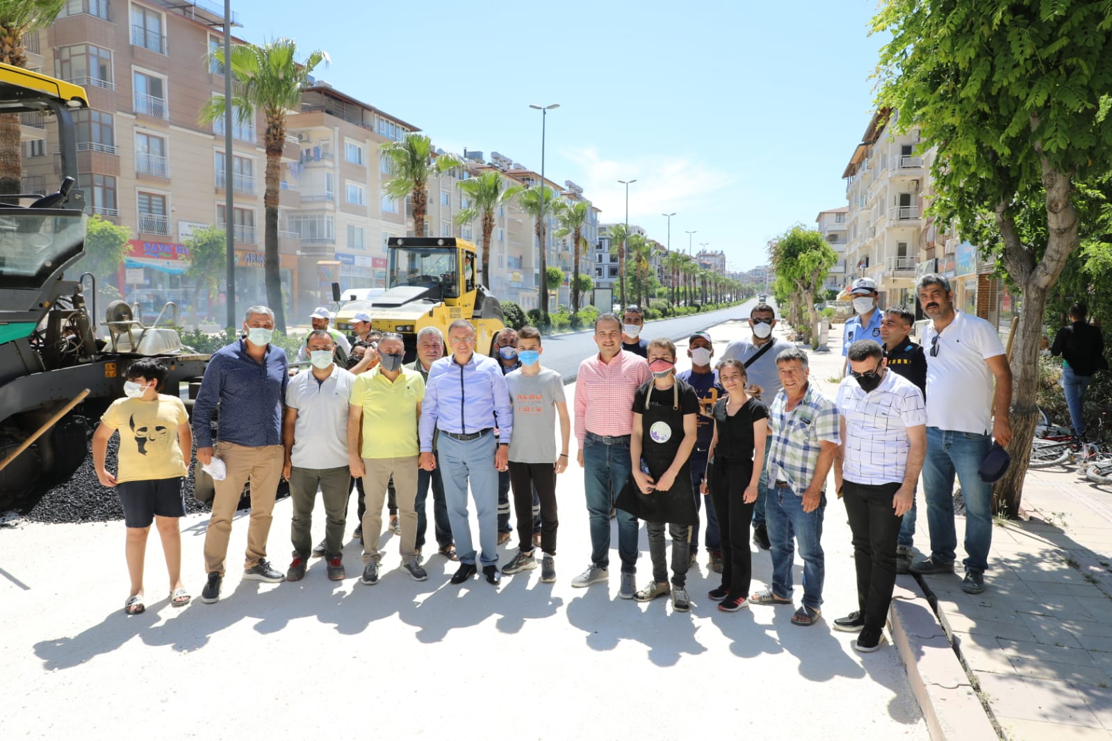 ANTAKYA 75. YIL BULVARI ASFALTLANIYOR