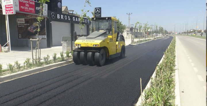 KAPANMA SÜRECİNDE ASFALTLAMA ÇALIŞMALARI DEVAM EDİYOR