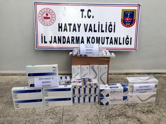 Hatay`da kaçak sigara operasyonu